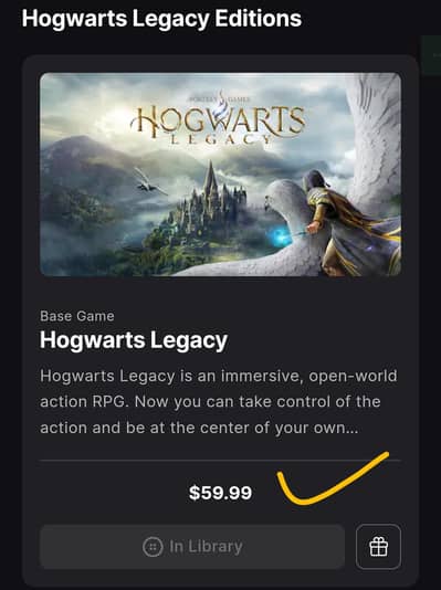 Hogwarts Legacy PC Game