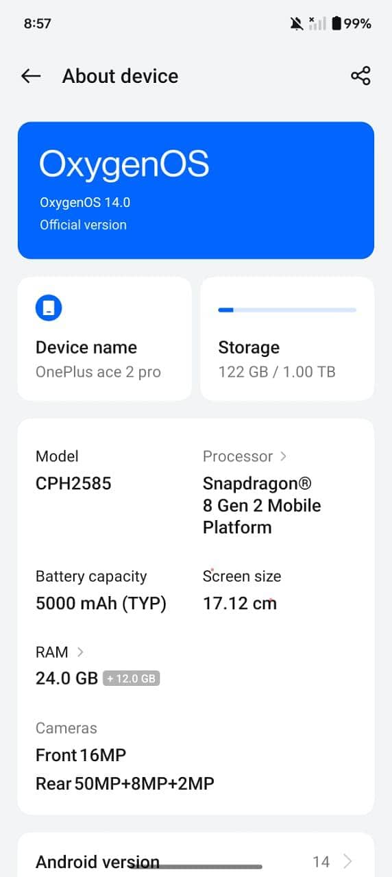 one plus ace 2 pro 6
