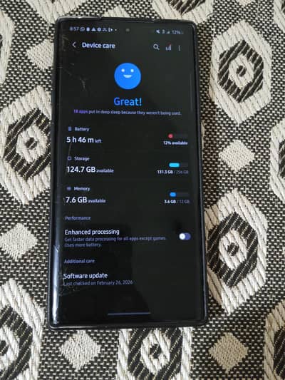 Samsung Mobile Note 10 Plus