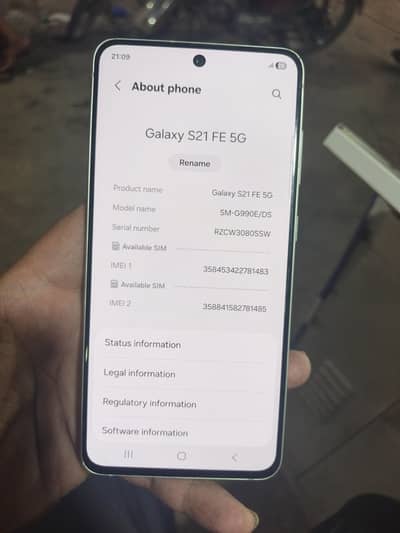 Samsung Mobile S21 FE
