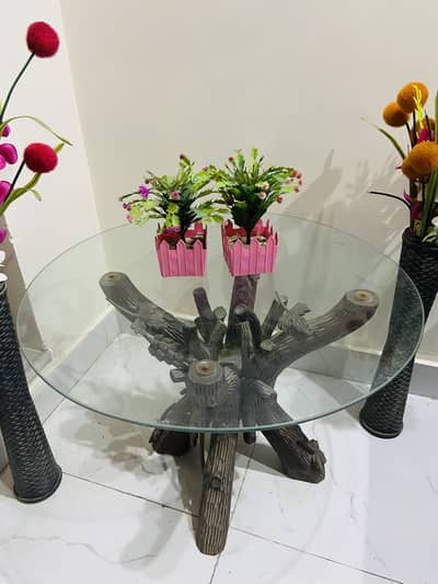 High quality glass Corner Table