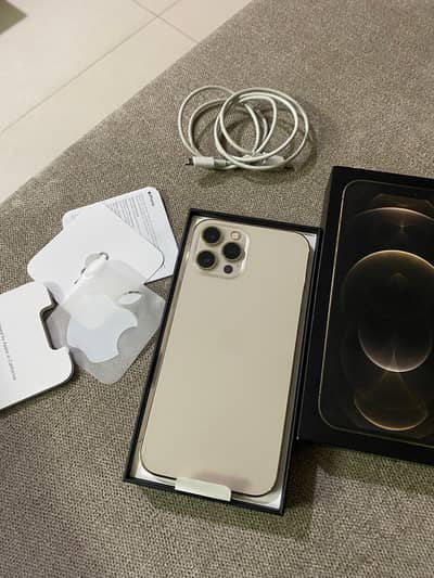 Apple I phone 12 pro max official PTA affroved 256  gb memory