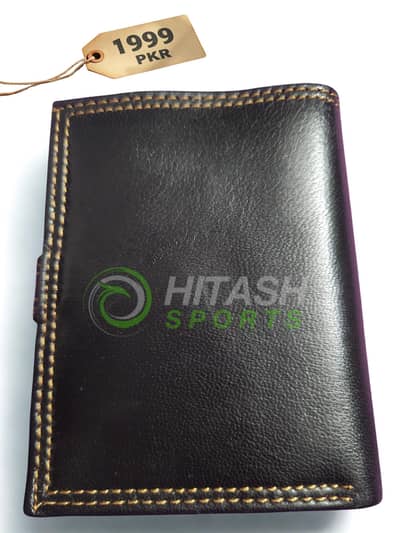 Pure Leather German Style Pure Leather Wallet for Men just in 2999 PKR