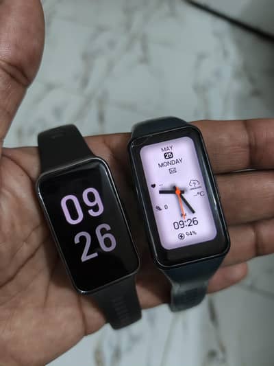 Huawei Band 9 and Band 6