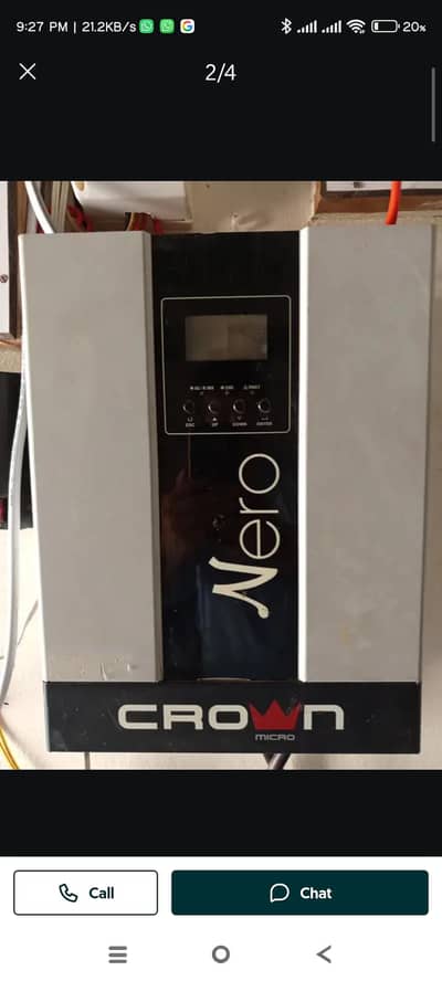 crown Nero 3 kva 3000 watt pv 24 volt