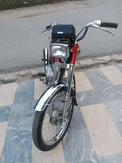 Honda Cg 125cc for sale urgent excellent Honda baik