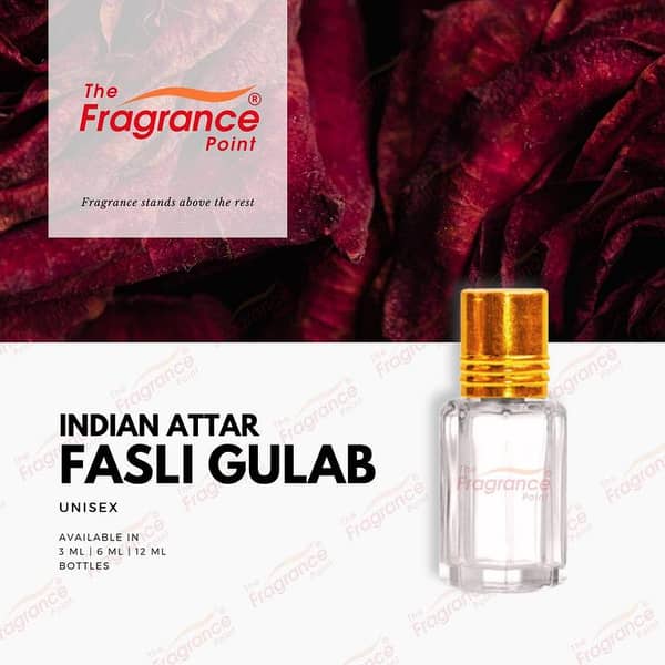 Fasli Gulab | Traditional Attar by The Fragrance Point