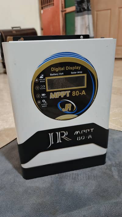 UJA MPPT SOLAR INVERTER 80AMP WITH BETTERY CHARGER WITH CABLES