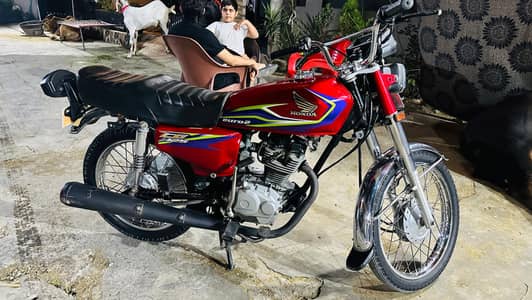 HONDA 125 red (2017) total geniune