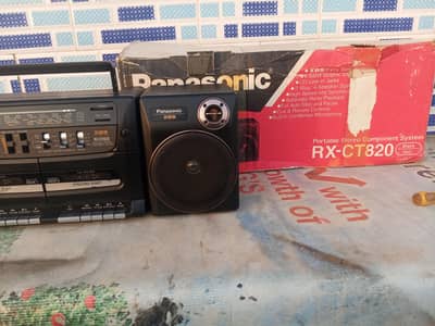 Radio taperecorder national
