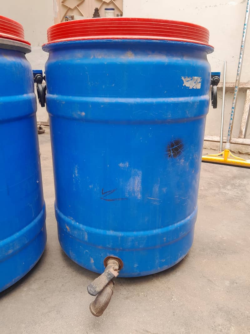Plastic Drums 1