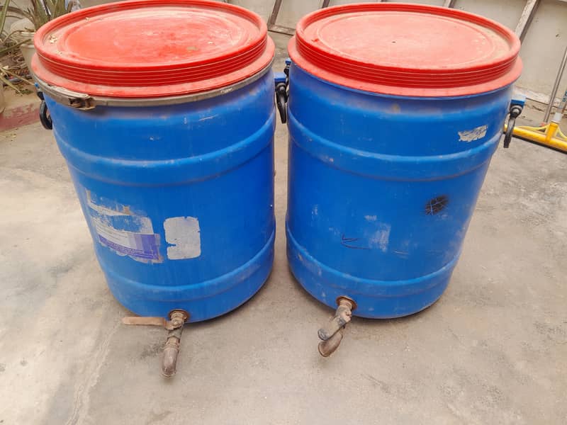 Plastic Drums 3
