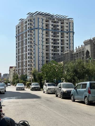 1410 sq ft 2 bed furnished apartment Lignum Tower DHA 2 Islamabad for sale