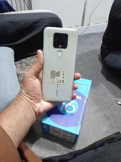 Tecno camon 16 se 6gb ram 128 gb memory 5000 big battery