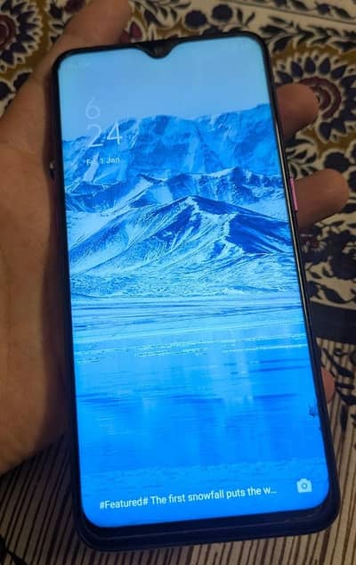 OPPO F9 4/64 with charger with box 10/7 condition all okay working
