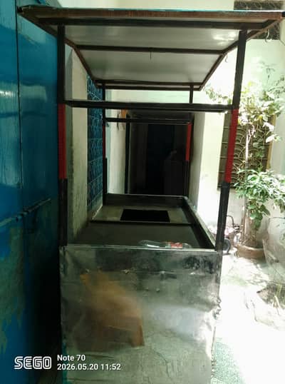fast food counter