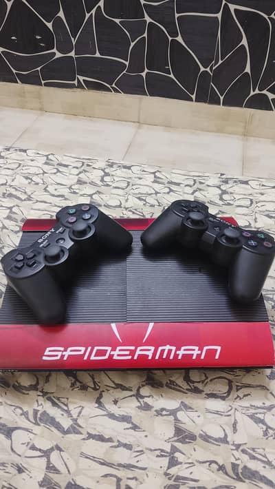 Sony playstation ps 3 jailbreak for sale with 2 controllers