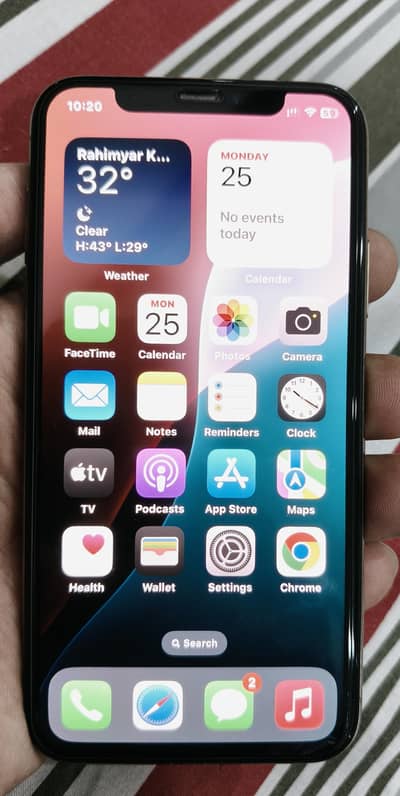 Apple iPhone XS 64 gb pta approved Dua sim physical+esim