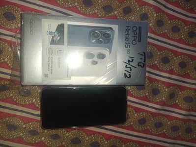 oppo reno 15 5g. 12 gb 512 gb     20 day used