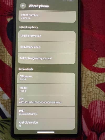 Google pixel 6 128/256 Gb