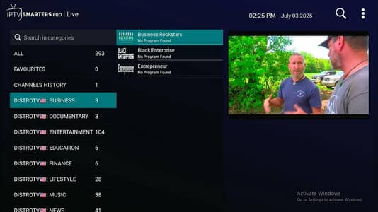 Live TV Channels Available | Full Entertainment Pack