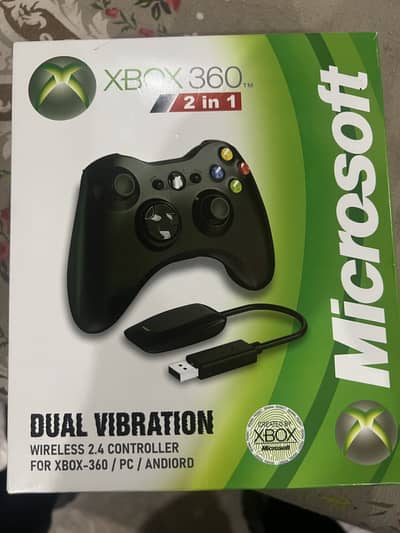 Xbox 360 wireless controller with cells included