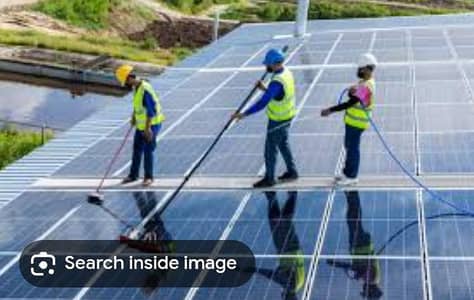 solar cleaning service available at your door step