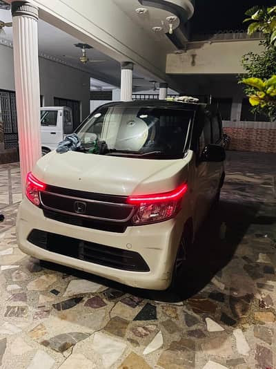 Honda N Wgn Full Option (Black Interior Custom package)