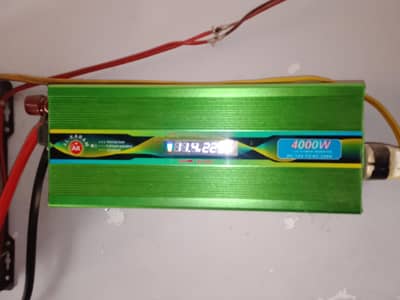 AlAl Karam solar inverter and Home maxx mppt  80 ampre.