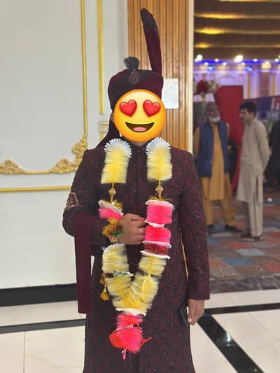 sherwani Mehroon