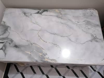 Brand New Marble Style Center Table for Sale