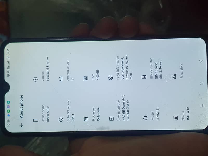 Oppo A16e 3
