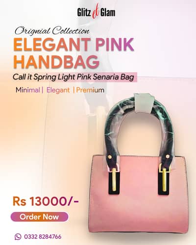 Original Spring Light Pink Senaria Handbag