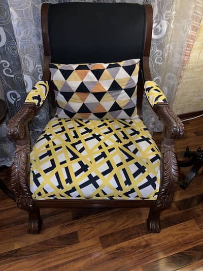 Solid Wood 2 chairs