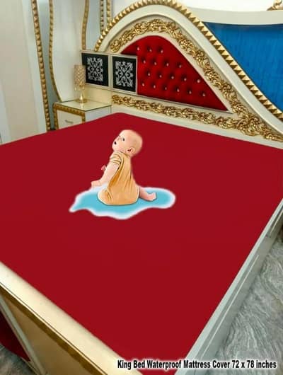 waterproof metress fitted cover double bed king size