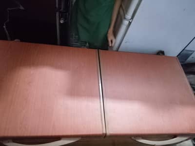 double door freezer waves company inverter compressor clean condition