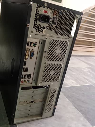 CPU, keypad Monitor and mouse