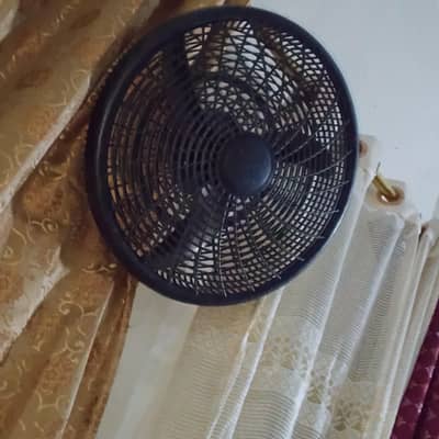 on fan