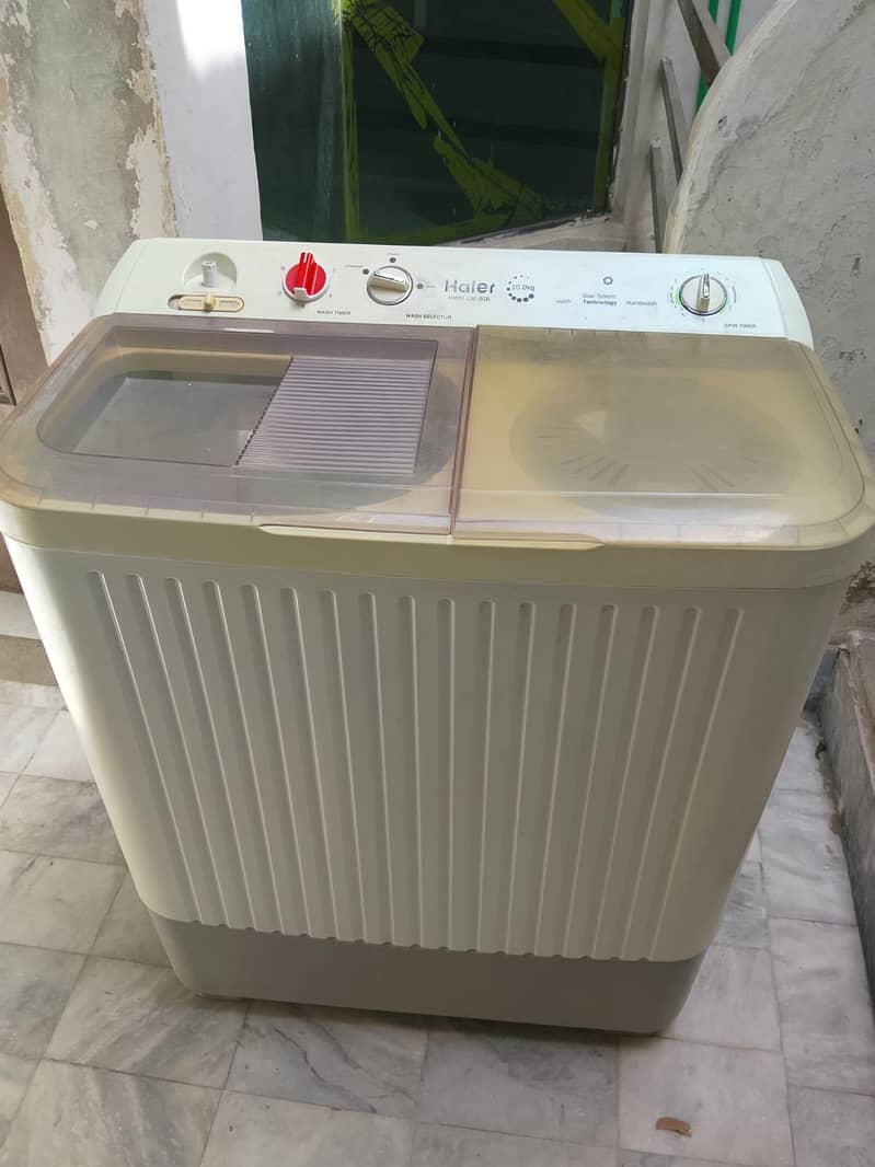 haier machine & drayer 0