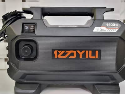 1400W High Pressure Washer - 110 Bar Self-Priming Full Kit