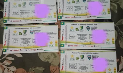 VIP Gallery Tickets – 1st ODI Rawalpindi – 30 May 2026
