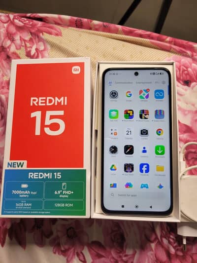 Redmi 15 fresh piece for sale