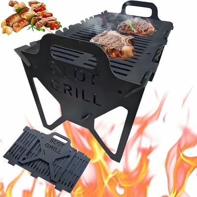 Slot Grill Collapsible BBQ Grill
