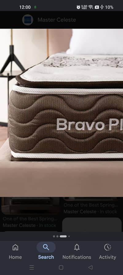 Master Celeste Spring Mattress
