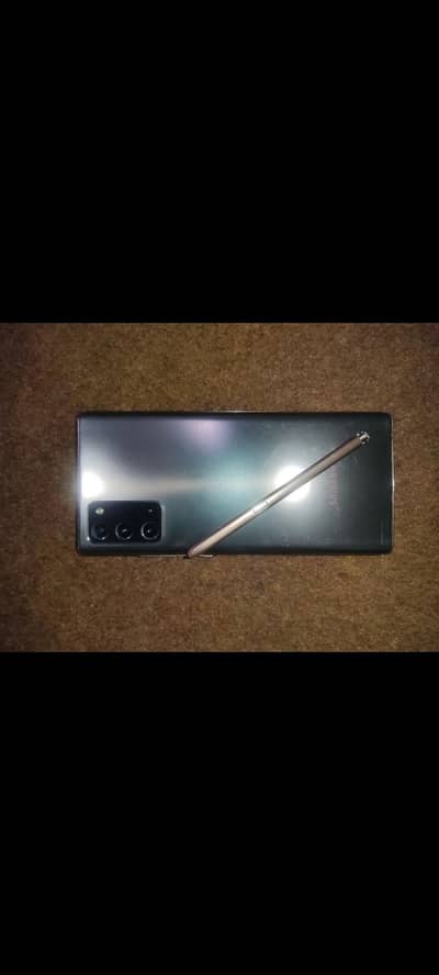 Samsung note 20 256 dual Sim pta sale and exange