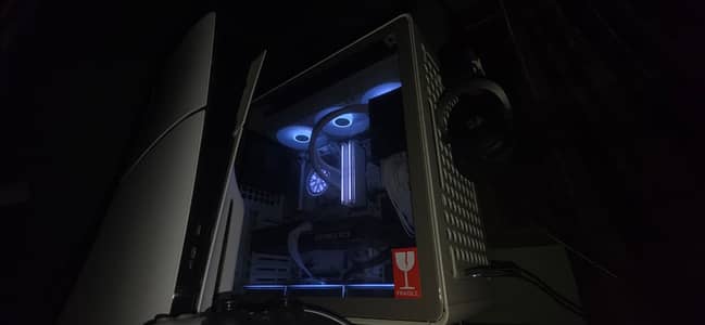 Custom All-White Gaming Rig – Ultimate Ryzen 7 7800X3D Gaming PC