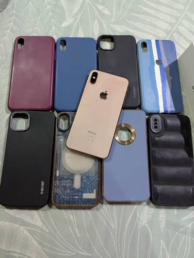 Iphone xsmax 256 gb pta approved gold colour