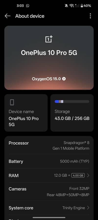 ONE PLUS 10 PRO