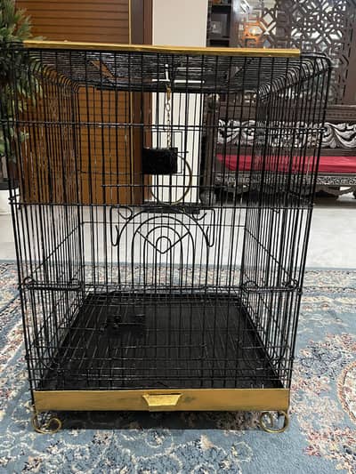 Raw parrot Cage