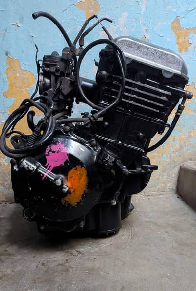 Kawasaki Ninja 250 dual cylinder Dubai scrib engine